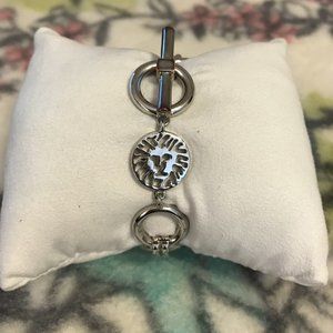 Anne Klein silver toggel bracelet